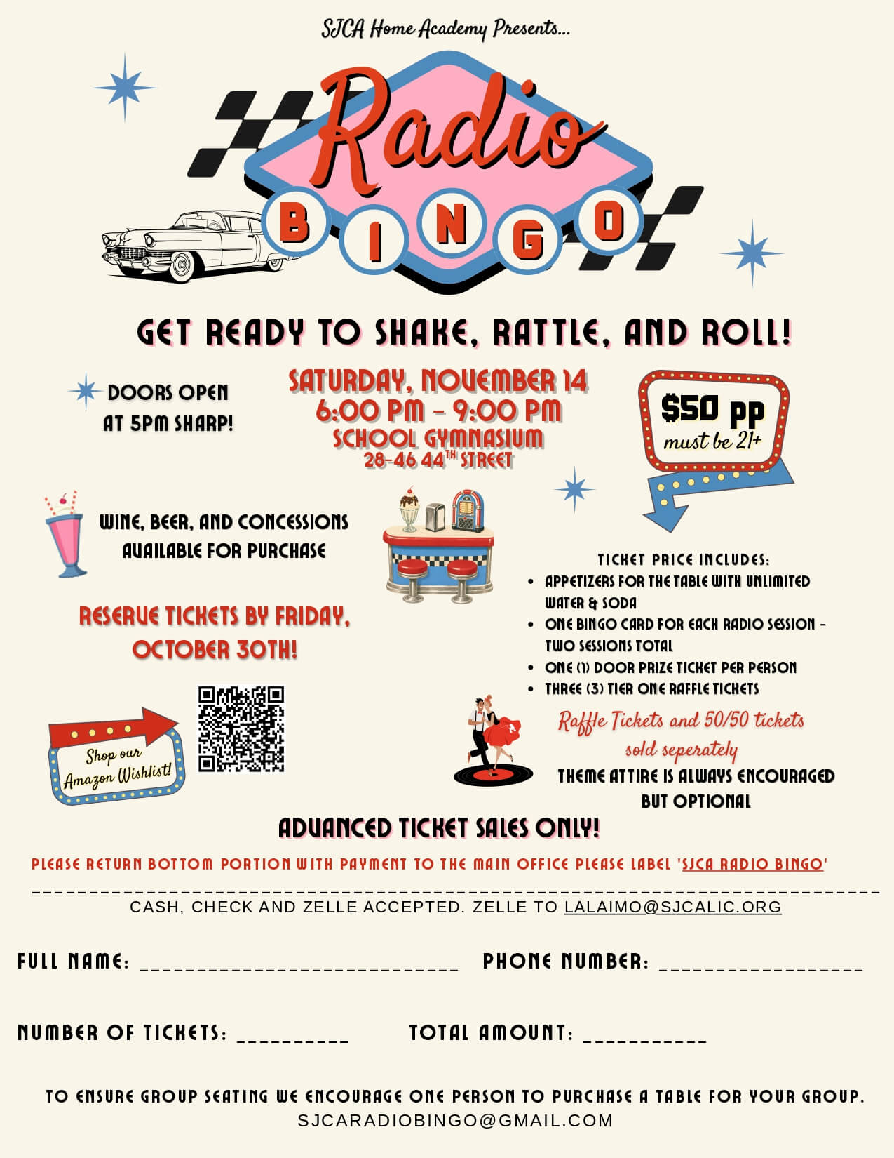 Radio bingo event